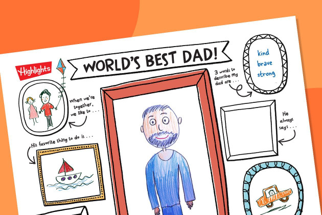 Father's Day Printable by Highlights